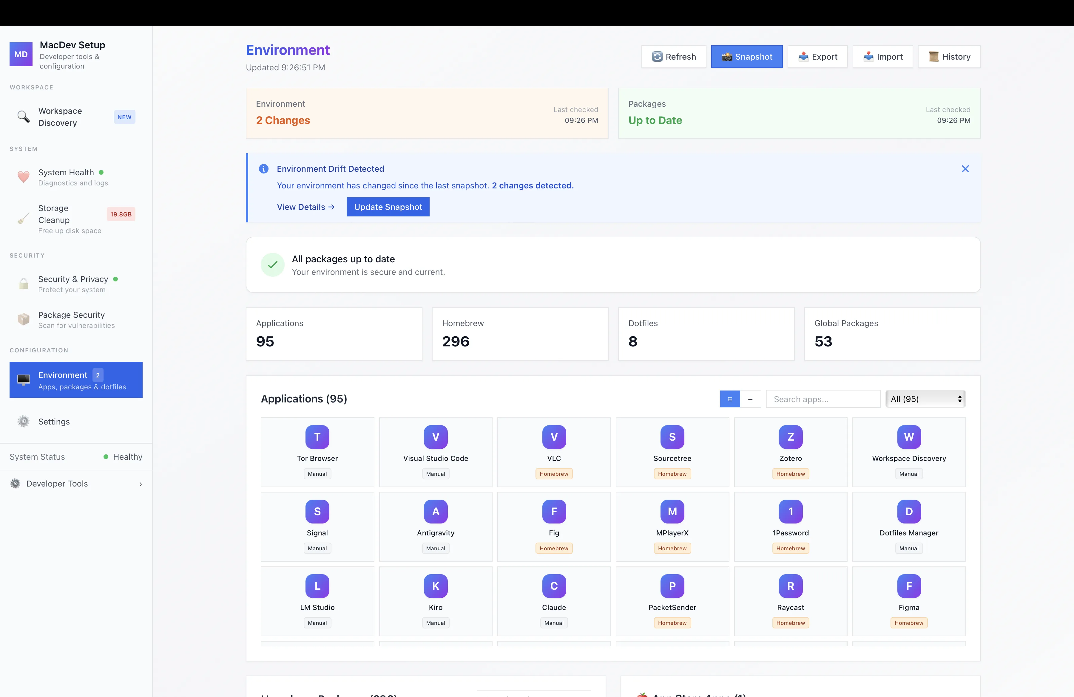 Package Manager - Multi-manager orchestration
